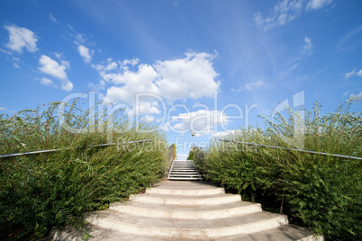 Stairs to the Big Blue Sky