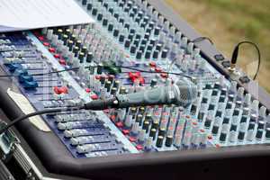 Music Mixer Desk