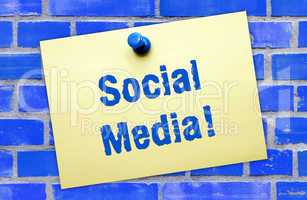 Social Media ! - Business Concept