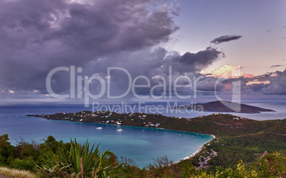 Magens Bay on St Thomas USVI