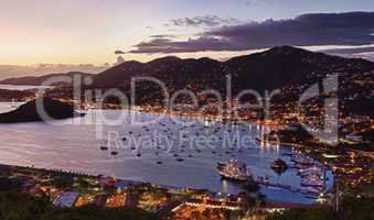 Town of Charlotte Amalie and  Harbor