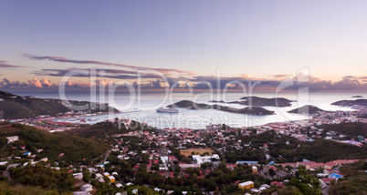 Town of Charlotte Amalie and  Harbor