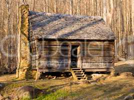 Old cabin in Smoky Mountains
