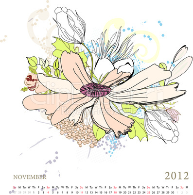 Calendar for 2012