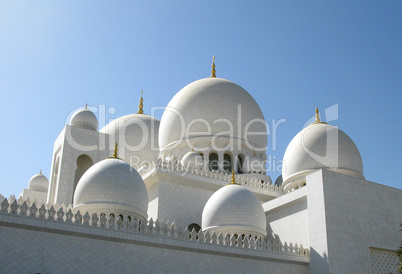 Sheikh Zayed bin Sultan Al Nahyan Moschee - Abu Dhab