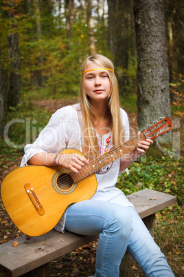 Guitar Player Girl