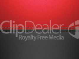 Red and black horizontal stitched leather background