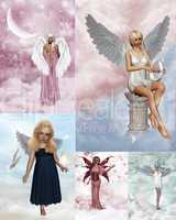 Angel collage
