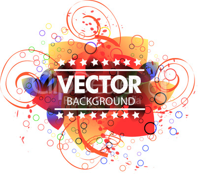 Abstract vector background with place for your text