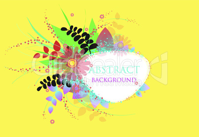 Colorful vector background with place for your text
