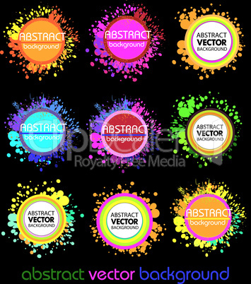 abstract design elements  vector eps 10
