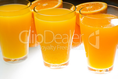 fresh orange juice