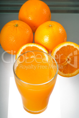 fresh orange juice