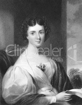 Mrs Fletcher late Maria Jane Jewsbury