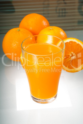 fresh orange juice