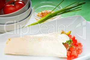 falafel wrap