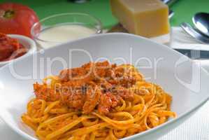 tomato and chicken pasta