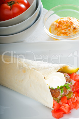 falafel wrap