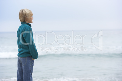 Young Boy at beach