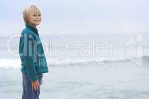 Young Boy at beach