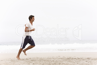 Young Man Running