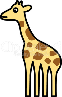 Comic-Giraffenbaby