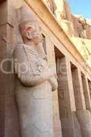 Sculpture of Egypt Queen Hatshepsut in Luxor