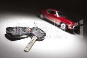 Car Keys and Sports Car