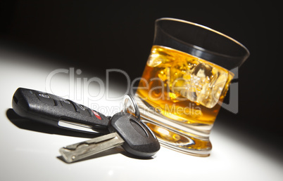Alcoholic Drink and Car Keys