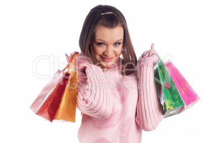 Shopping girl