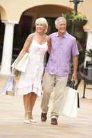 Senior Couple Enjoying Shopping Trip Together