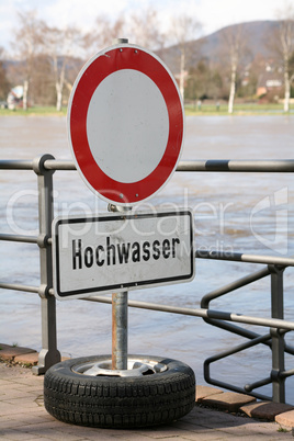 Hochwasser-Sperre