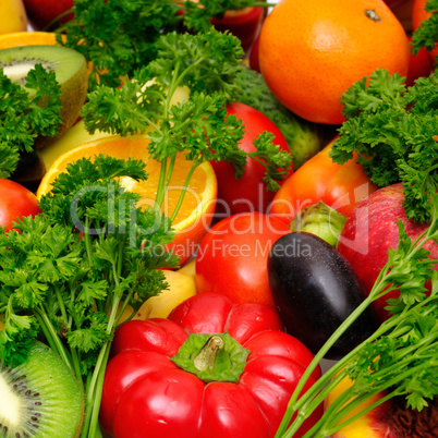 fruits and vegetables