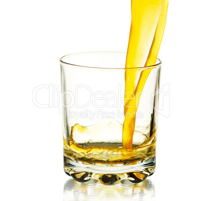 glass with juice