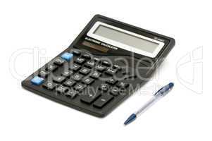 pen and calculator