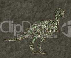 t-rex skeleton