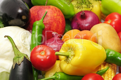 vegetables and fruit