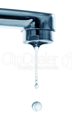 drops and faucet