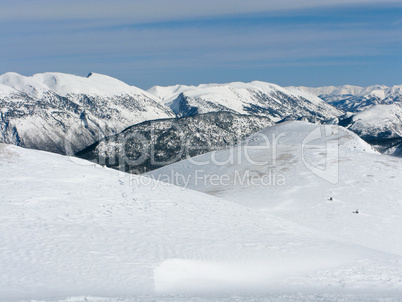 snow mountain Pyrenees