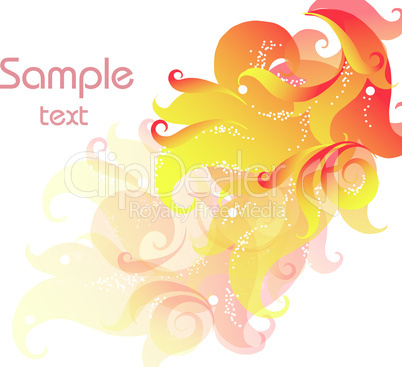 Vector abstract background with place for your text