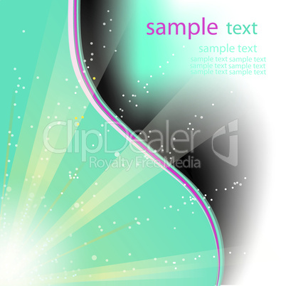 Abstract Background Vector with place for your text