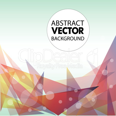 Vector abstract background with place for your text