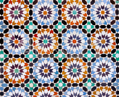 Moroccan Tiles in Marrakesh