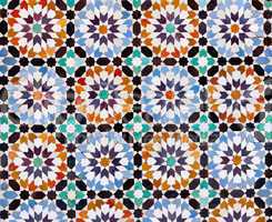 Moroccan Tiles in Marrakesh