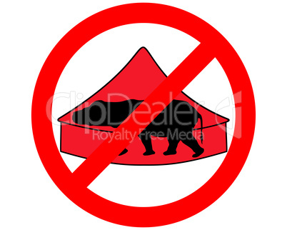 Flusspferd im Zirkus verboten