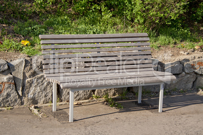 bench in Prague