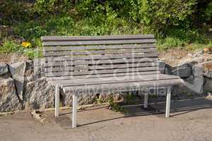 bench in Prague