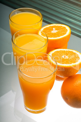 fresh orange juice