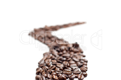 cofee beans road