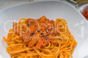 tomato and chicken pasta